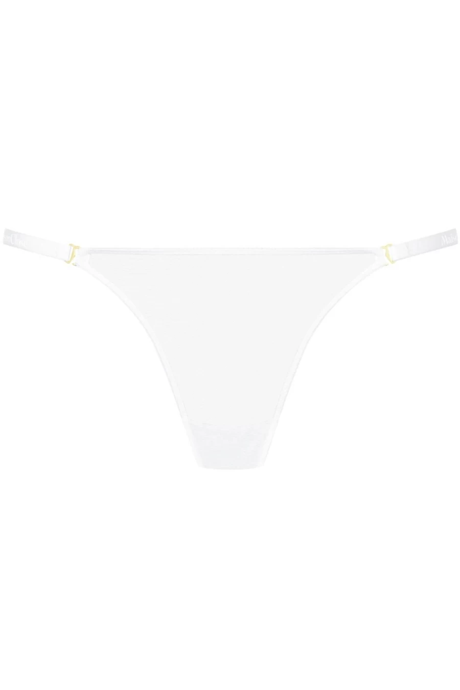 Maison Close White Corps A Corps Mini Thong - Luxury Lingerie