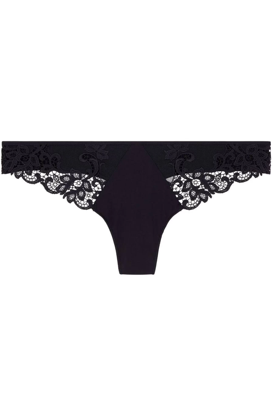 Simone Pérèle Saga Thong Black Lingerie - Elegant Comfort & Style