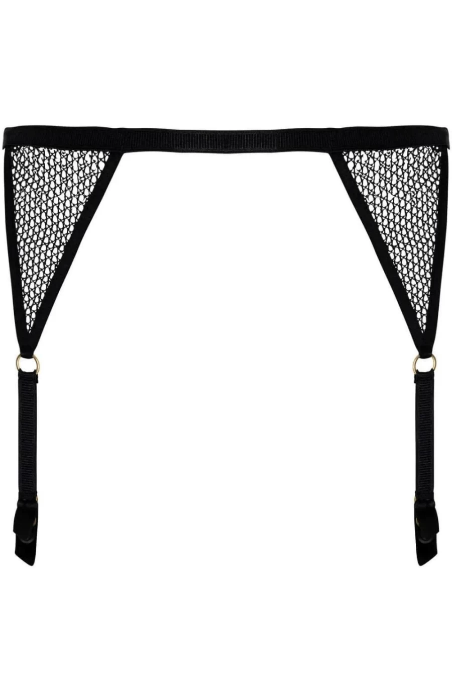 Bracli Black London Suspender Belt for Women - Stylish Garter Belt with Adjustable Straps