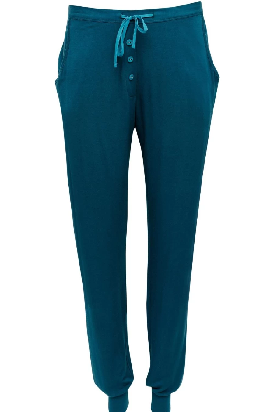 Cyberjammies Teal Maple Jersey Pants for Women - Comfortable Lounge & Sleepwear