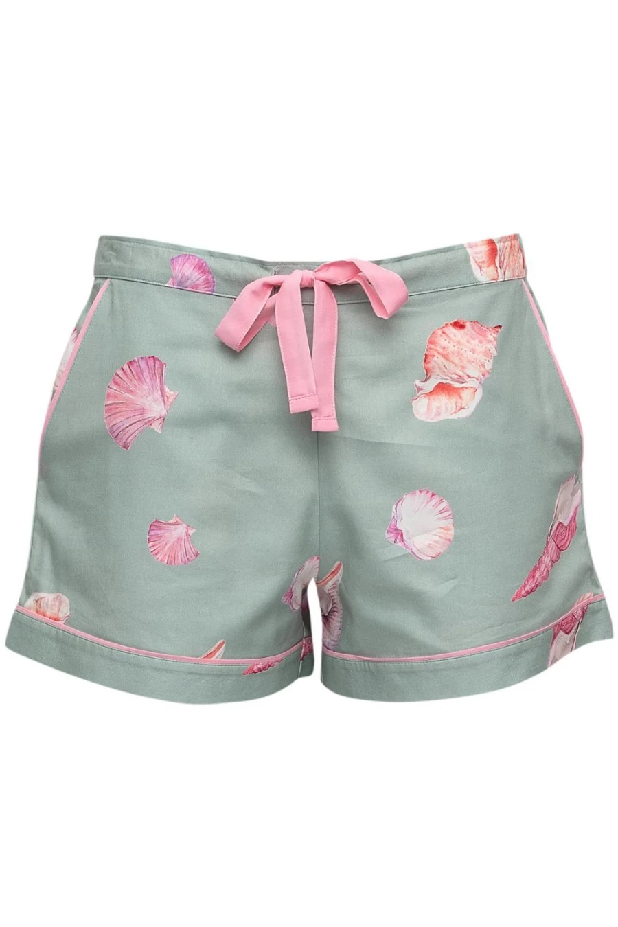 Cyberjammies Multi-Colored Coral Shell Print Summer Shorts for Women