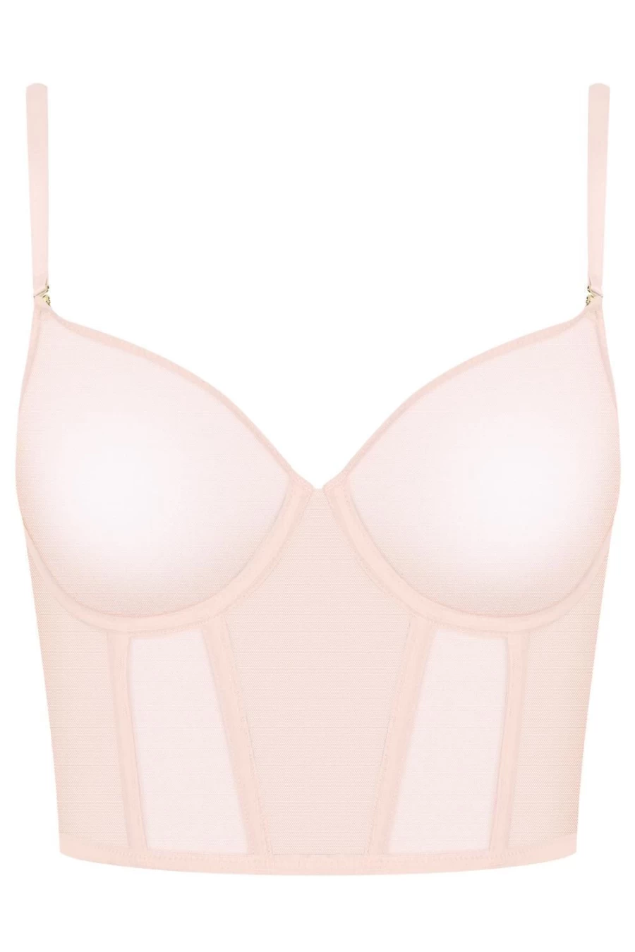 Maison Close L'Amoureuse Pink Bustier Bra - Elegant Lingerie for Women
