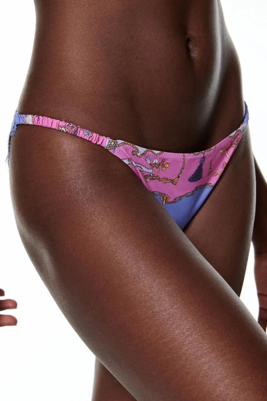Love Stories Purple Wild Rosie Brief - Women's Lace Underwear