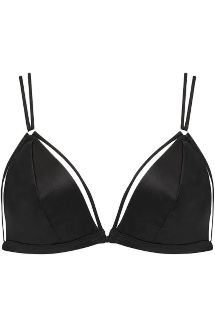 Coco de Mer Black Sylph Triangle Bra - Elegant Lingerie for Women