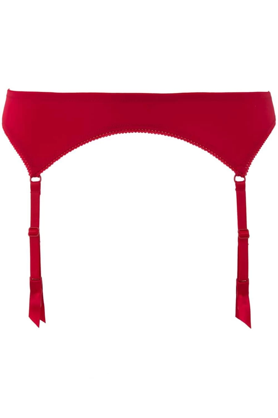 Maison Close Red Suspender Belt - Le Petit Secret Lingerie Garter Belt