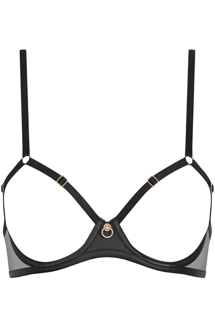 Maison Close Black Chambre Noire Open Underwire Bra Lingerie