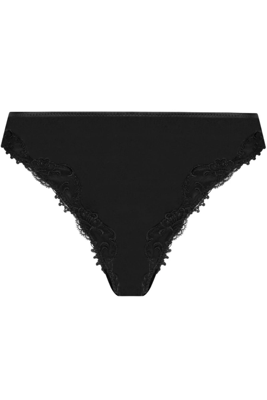 Lise Charmel Black Italian Silk Brief - Splendeur Soie Luxury Underwear