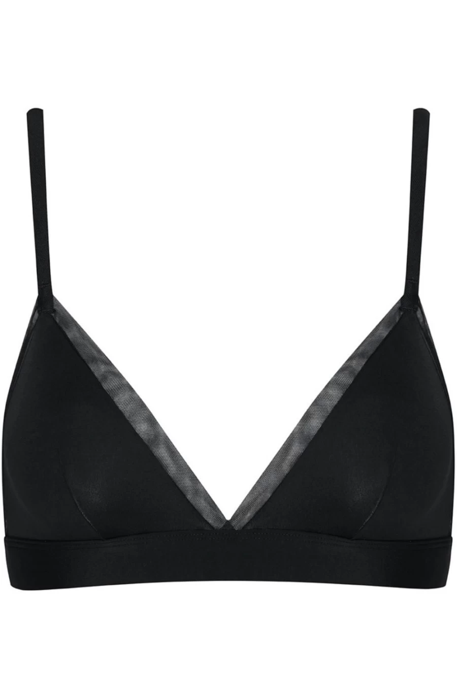 Maison Close Madame Reve Black Triangle Bra - Lingerie & Women's Underwear