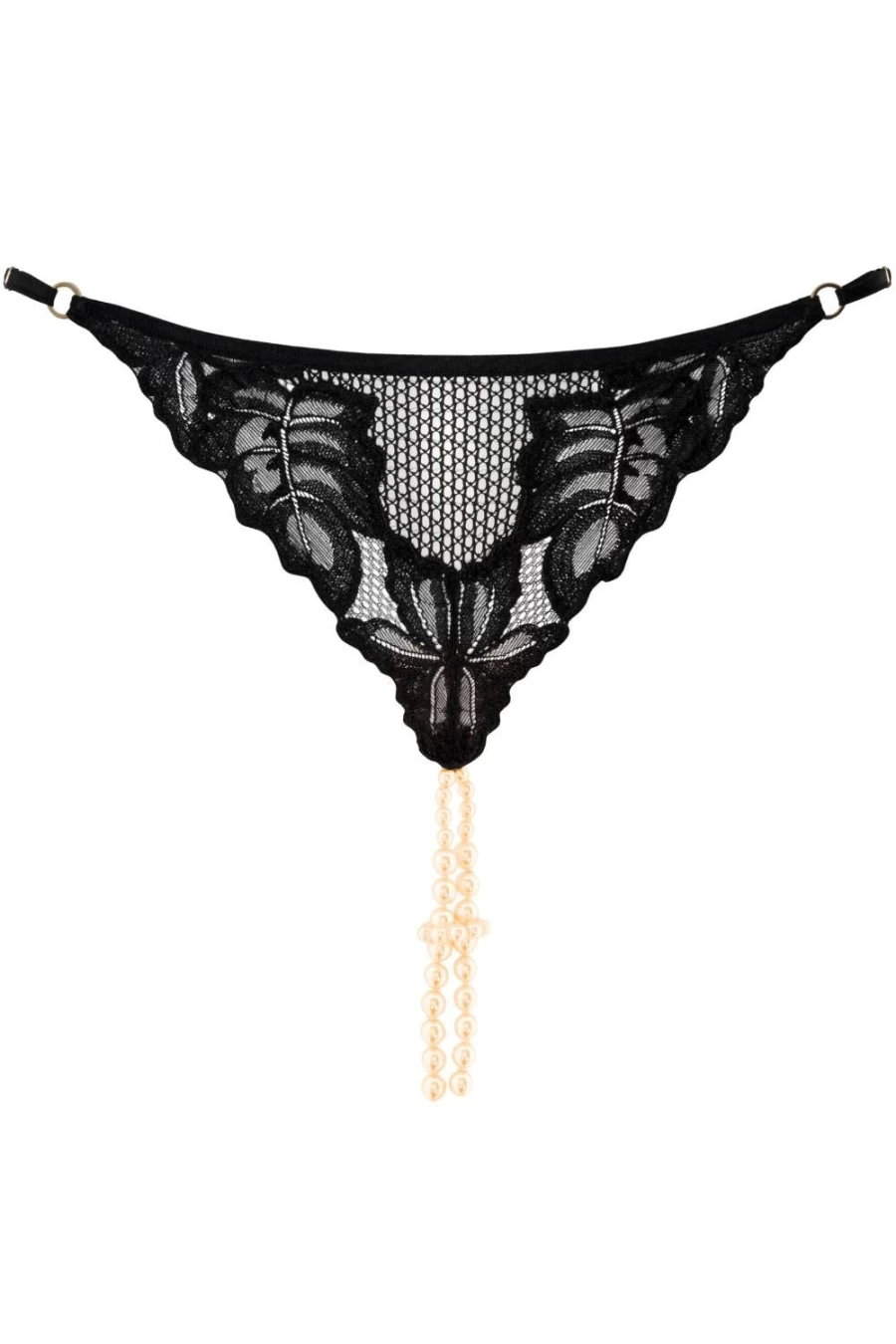 Bracli Black Lace London G-String Thong for Women - Sexy Comfortable Underwear