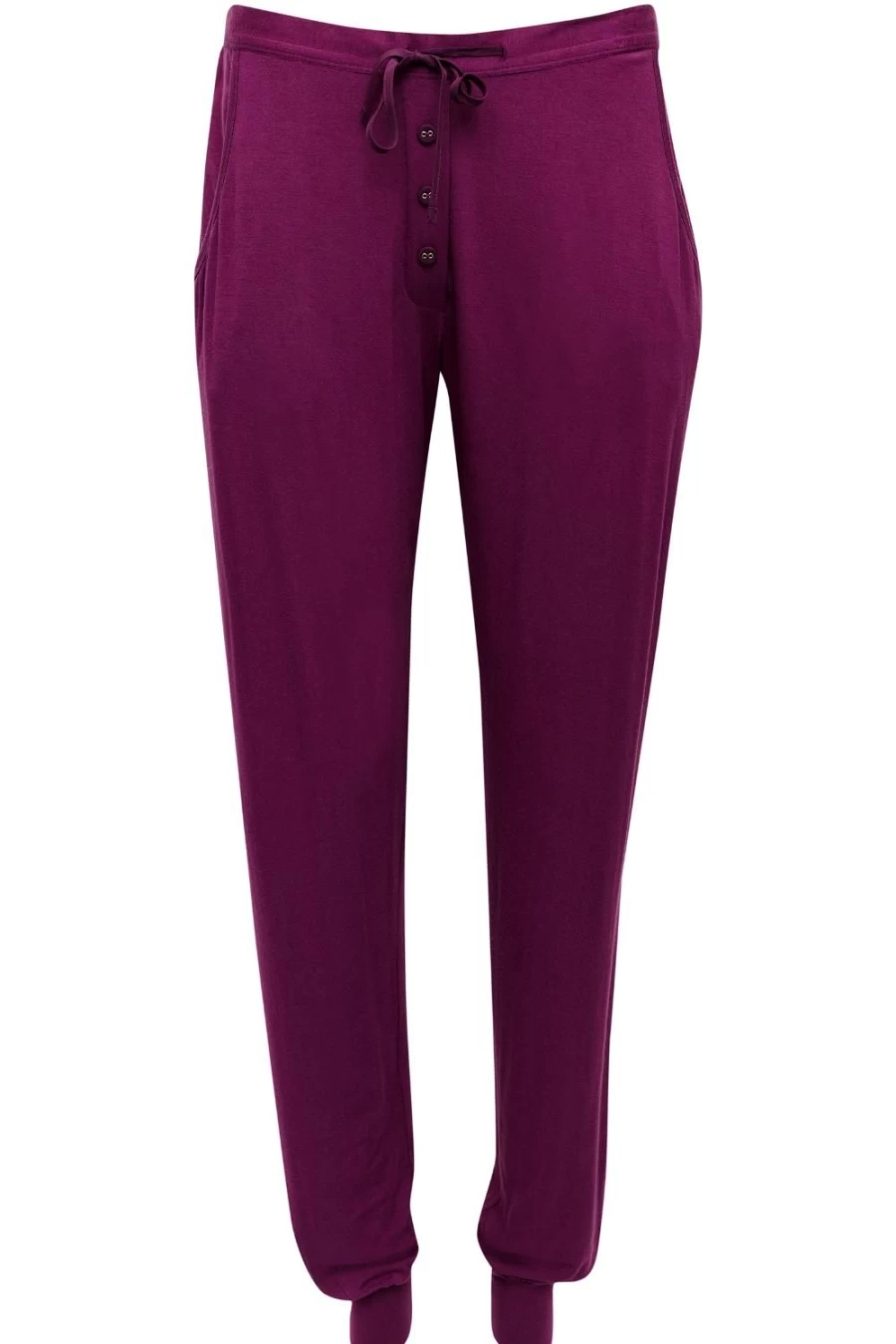 Cyberjammies Women's Carina Jersey Pants in Comfortable Magenta Lounge Wear