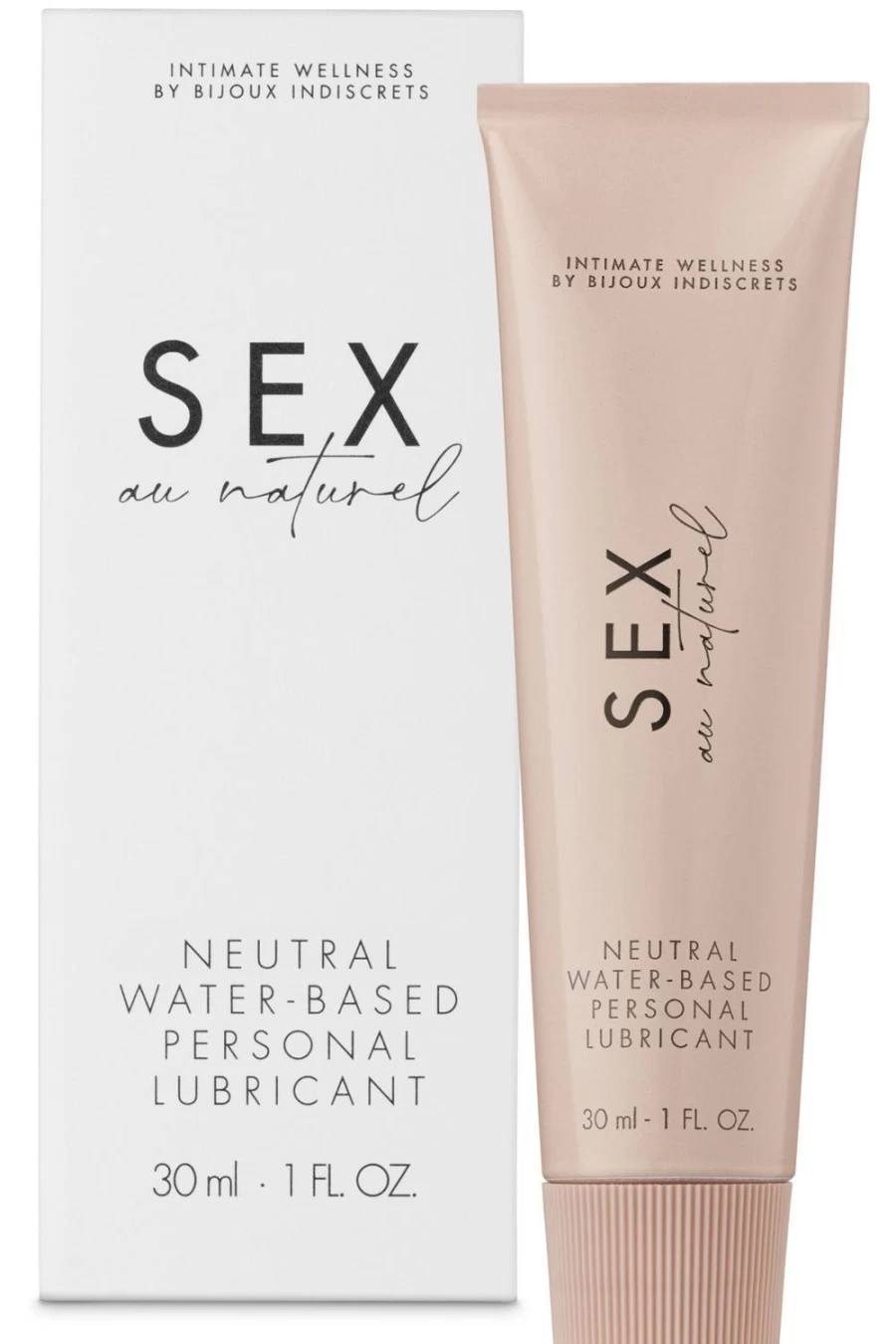 Bijoux Indiscrets Natural Water-Based Lubricant - Sex Au Naturel for Enhanced Intimacy