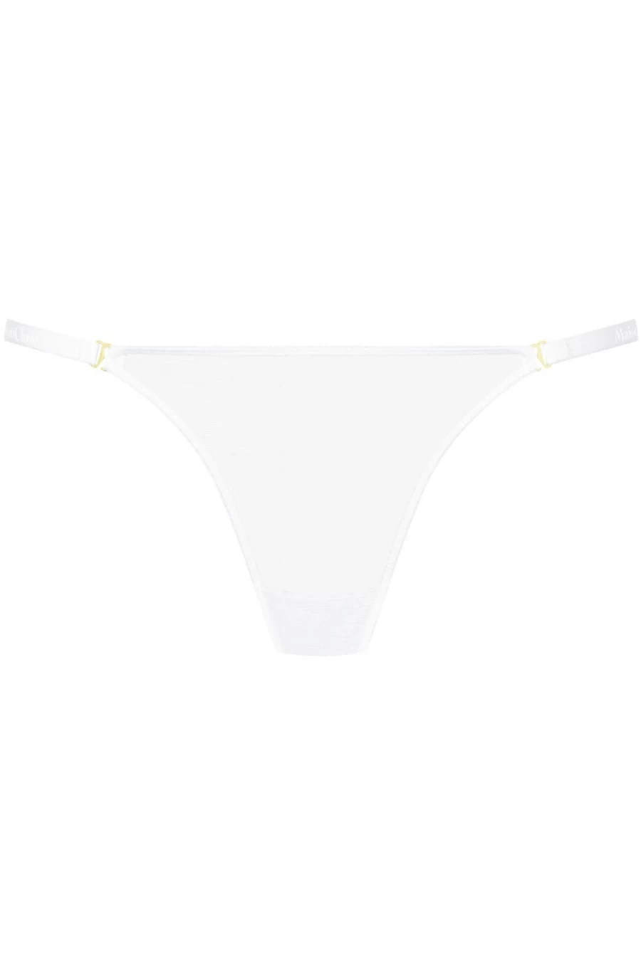 Maison Close White Corps A Corps Mini Thong - Luxury Lingerie