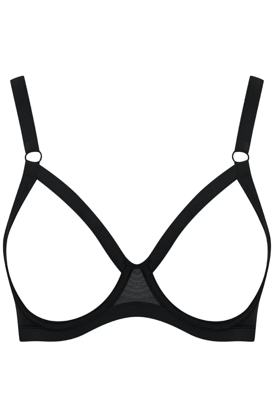 Maison Close Black Lace Nude Tone Underwire Bra - Pure Tentation Collection