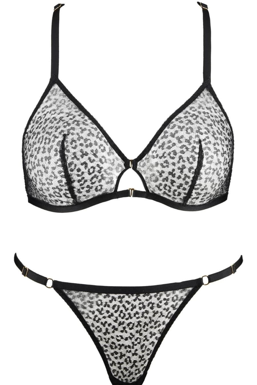 Aubade Black Cloud Nine Bralet & Thong Set - Lingerie