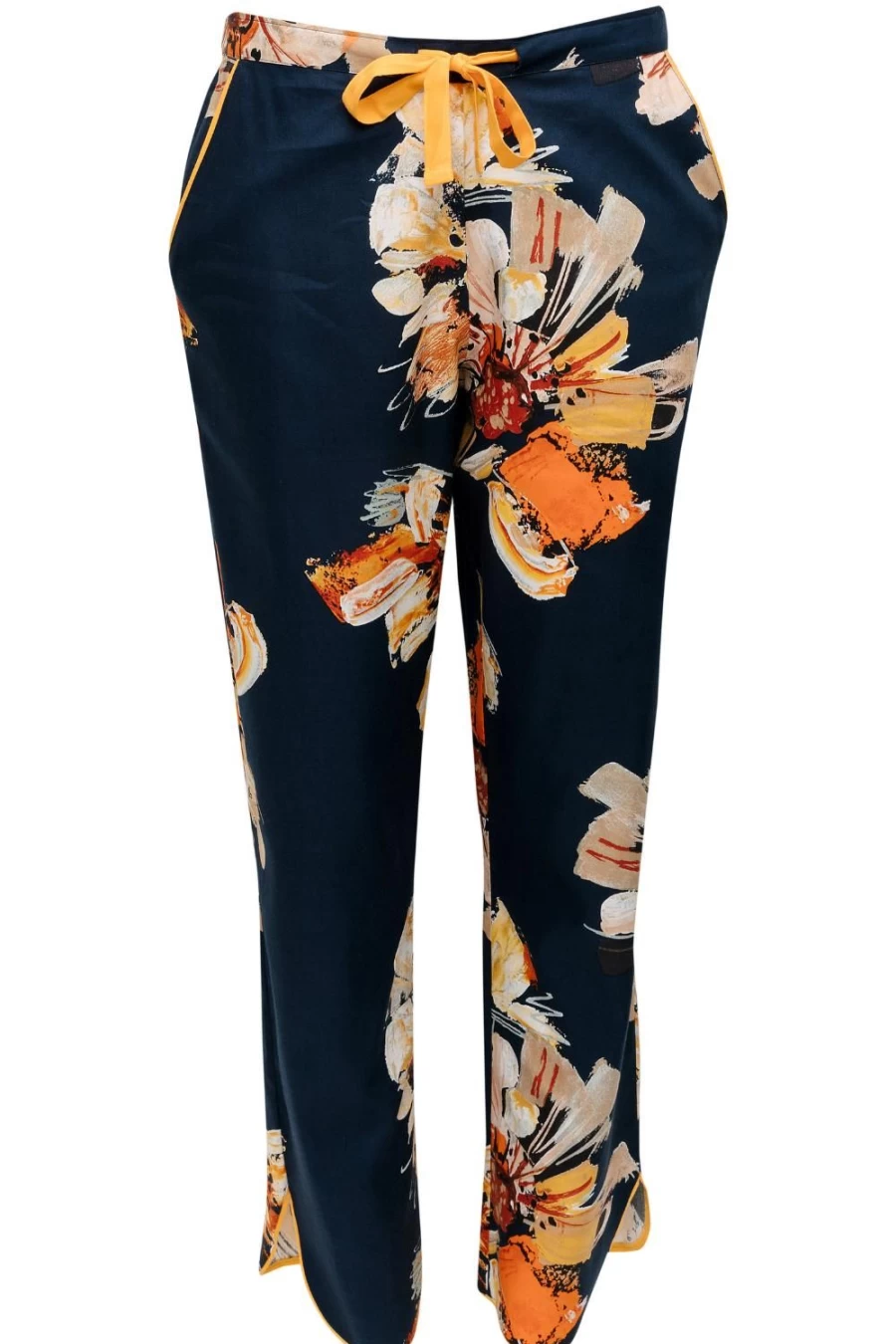 Cyberjammies Navy Mix Floral Print Cosmo Pyjama Pants for Women