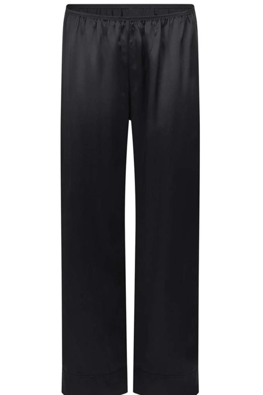 Simone Pérèle Black Dream Silk Pants for Women - Luxurious High-Waisted Comfort