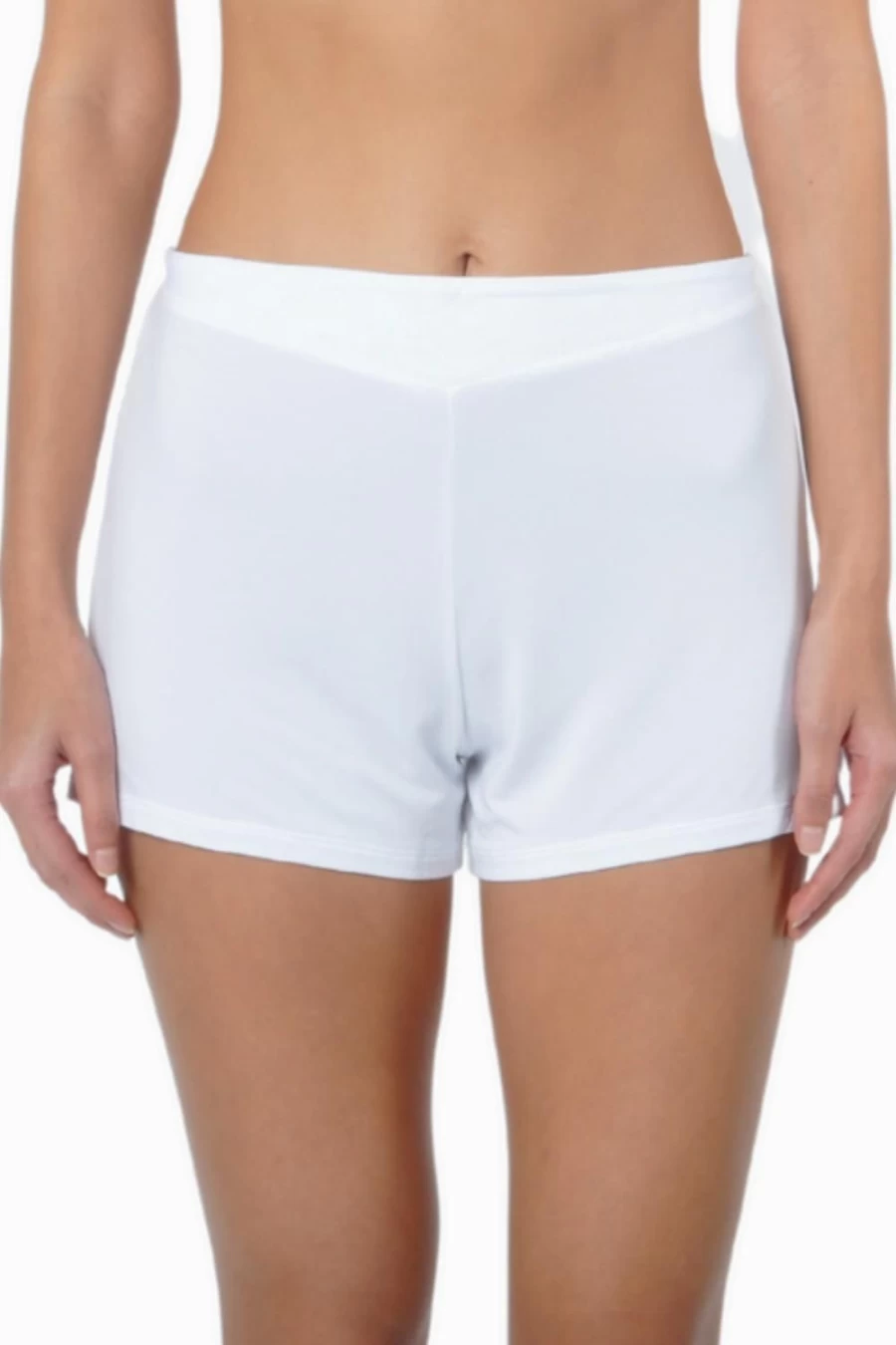 Huit Women's Adele White Shorts - Classic Comfort Casual Wear