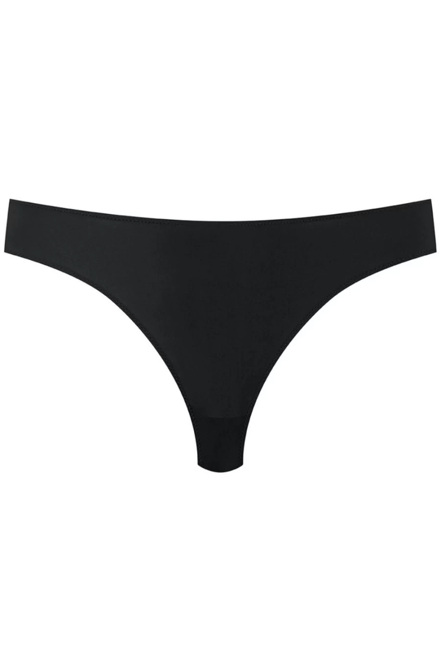 Maison Close Madame Reve Black Thong - Luxury Lingerie High Cut Panties
