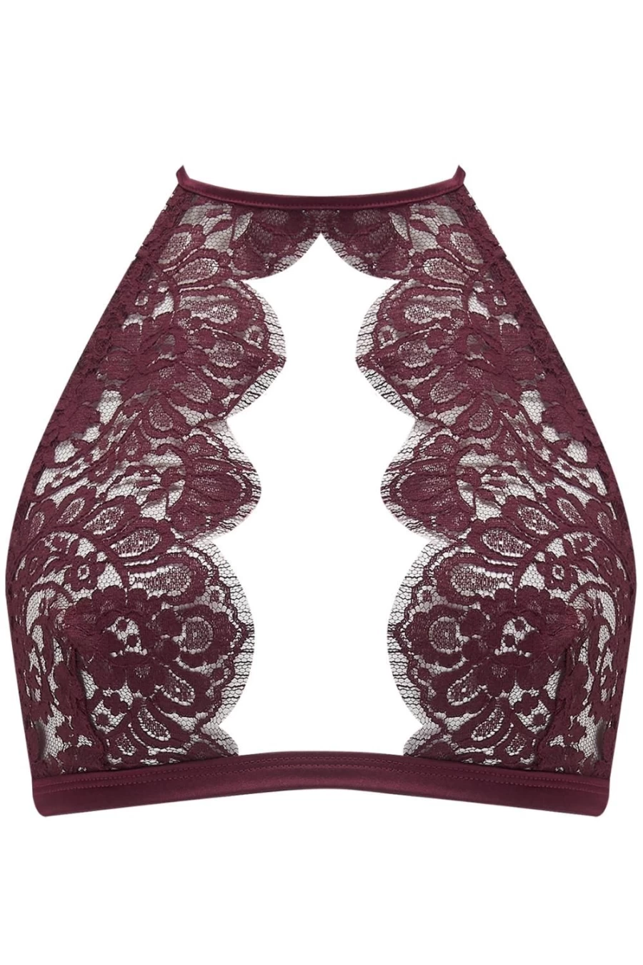 Coco de Mer Brown Camellia Soft Cup Bra - Luxurious Lingerie for Comfort & Support