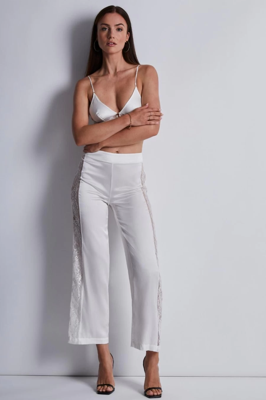 Aubade Midnight Whisper Triangle Bra & Trousers - Luxurious Lingerie Set