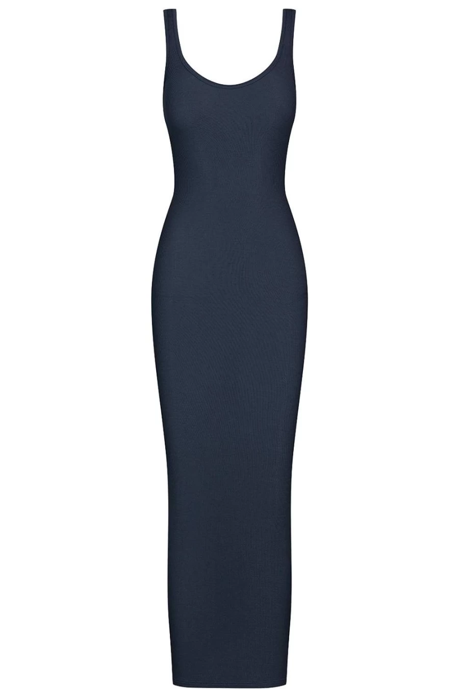 Maison Close Dark Grey Long Dress for Women - Size L-XL (10-14) - Elegant Amazone Style