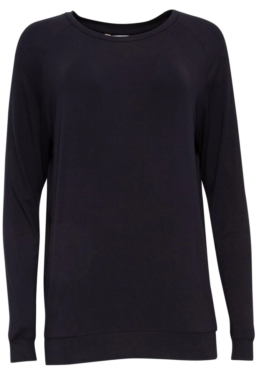 Cyberjammies Black Beth Long Sleeve Slouch Jersey Top for Women