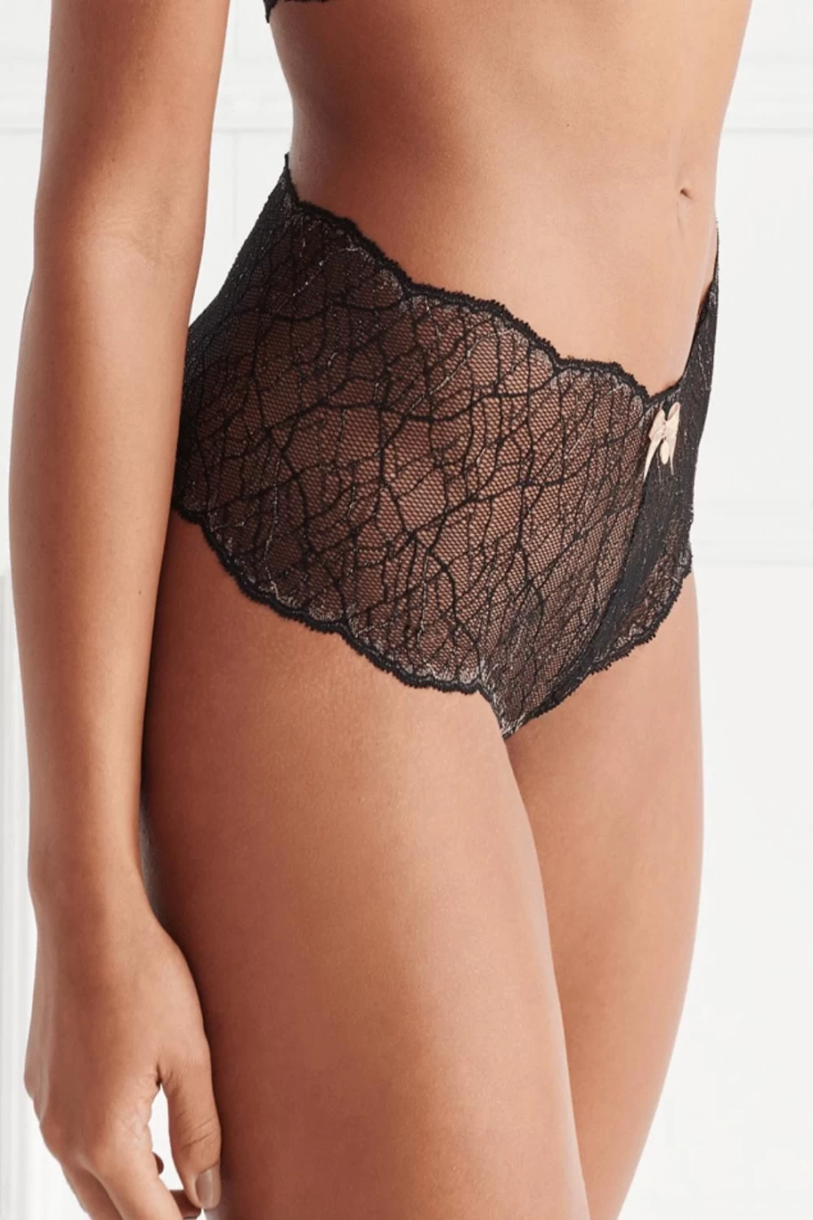 Bracli Black Sydney Pearl Panty - Elegant & Comfortable Women's Underwear