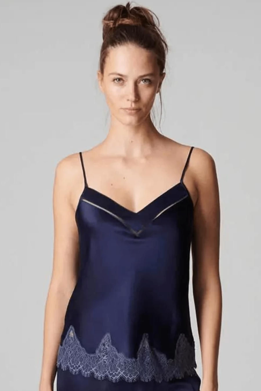 Simone Pérèle Midnight Nocturne Silk Camisole - Luxurious Women's Nightwear