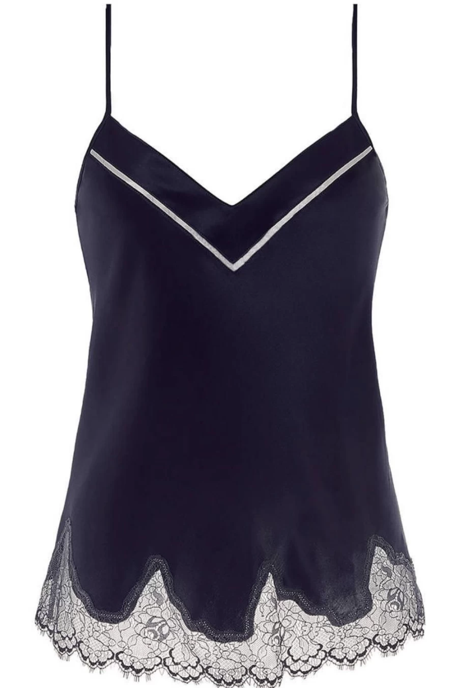 Simone Pérèle Midnight Nocturne Silk Camisole - Luxurious Women's Nightwear