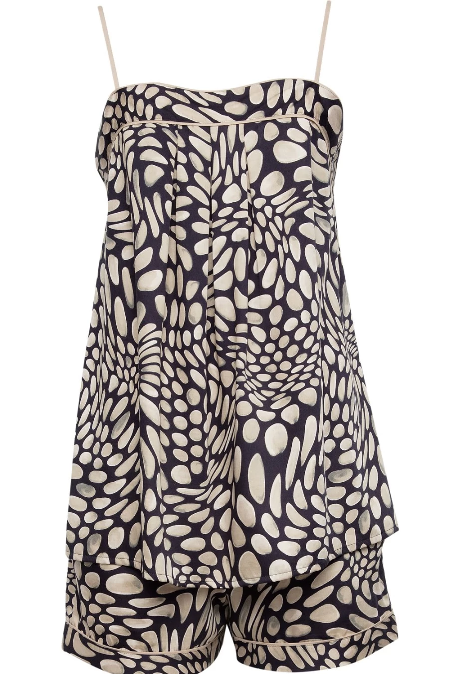 Fable & Eve Carnaby Pebble Print Cami & Short Set - Multi Color Summer Outfit