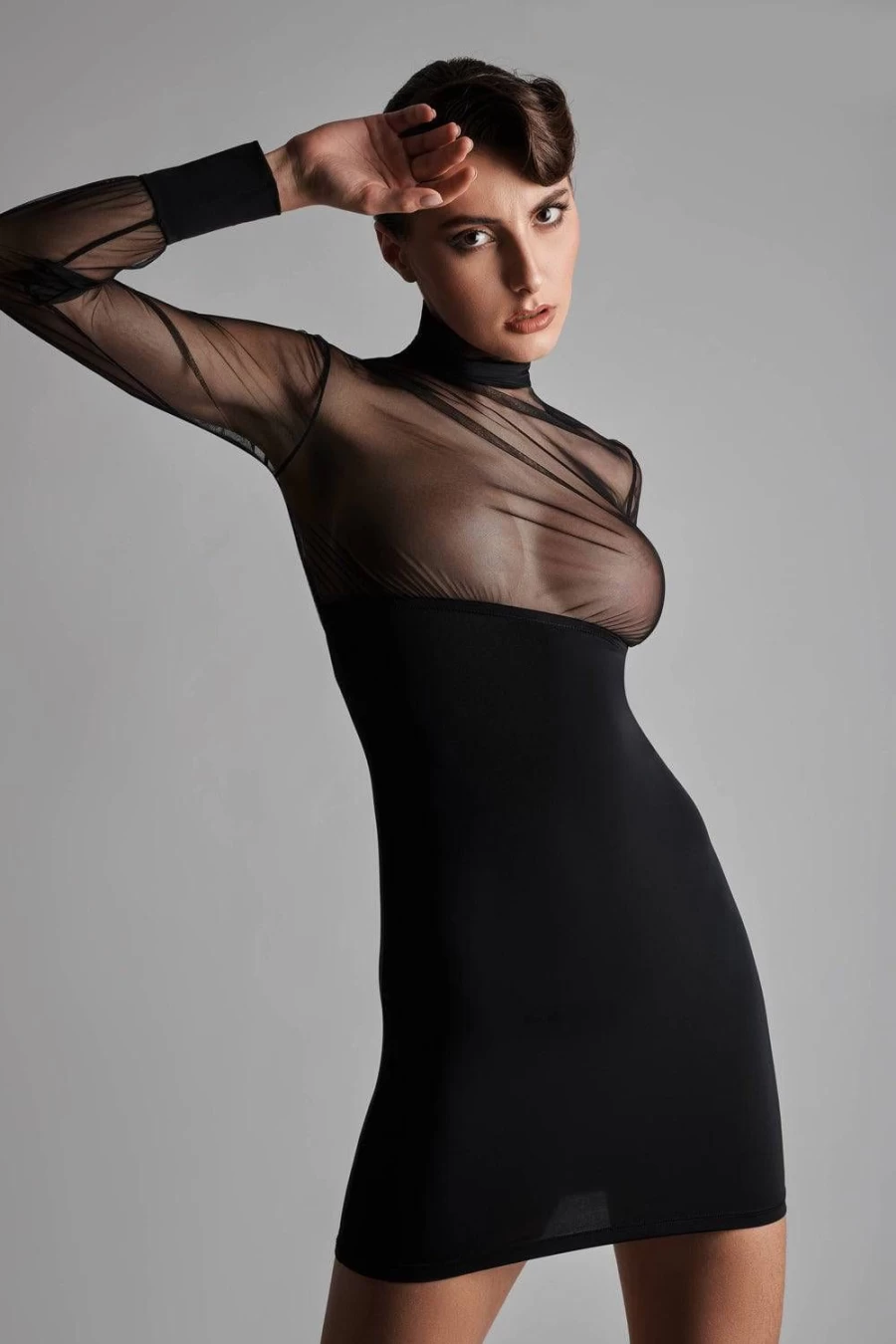 Maison Close Madame Reve Black Dress