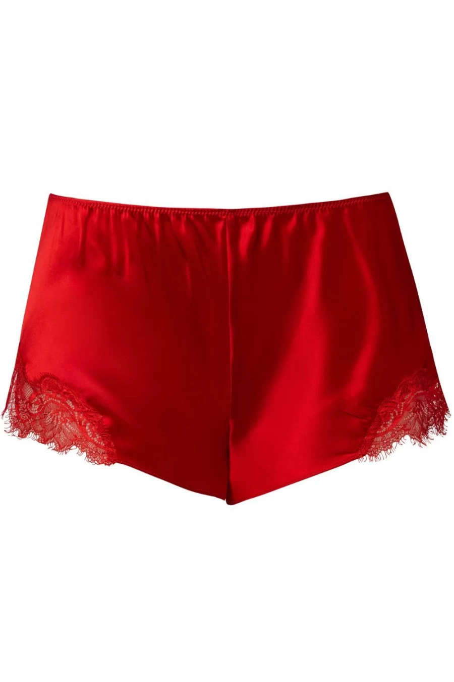 Sainted Sisters Scarlet Red Silk French Knickers - Size S (UK 10) | Luxury Women's Underwear