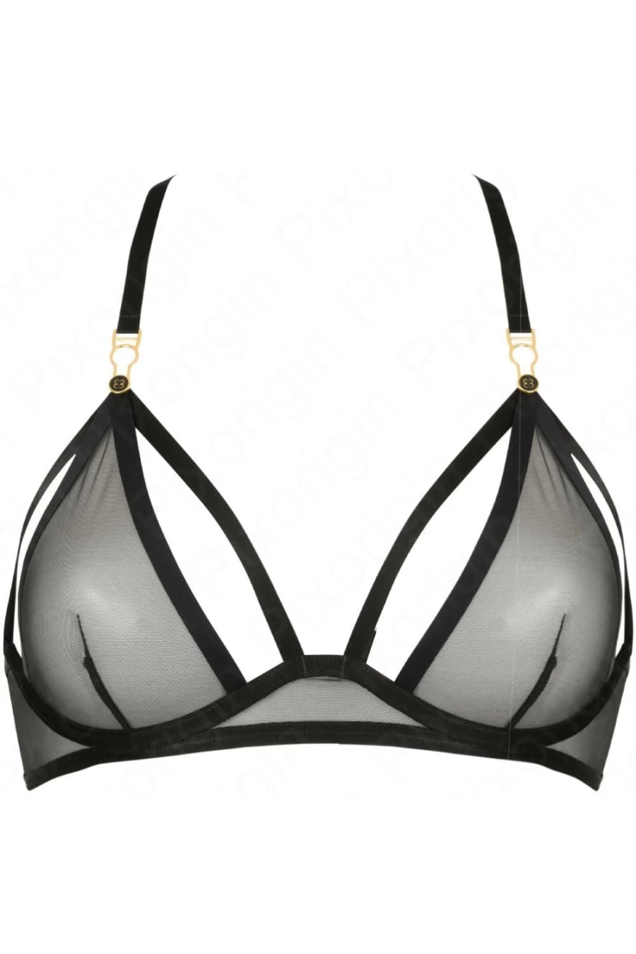 Atelier Amour Insoutenable Legerete Black Wired Bra - Comfortable & Supportive Underwear