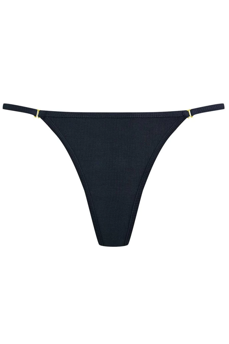 Maison Close La Femme Amazone Mini Thong in Dark Grey - Luxury Lingerie