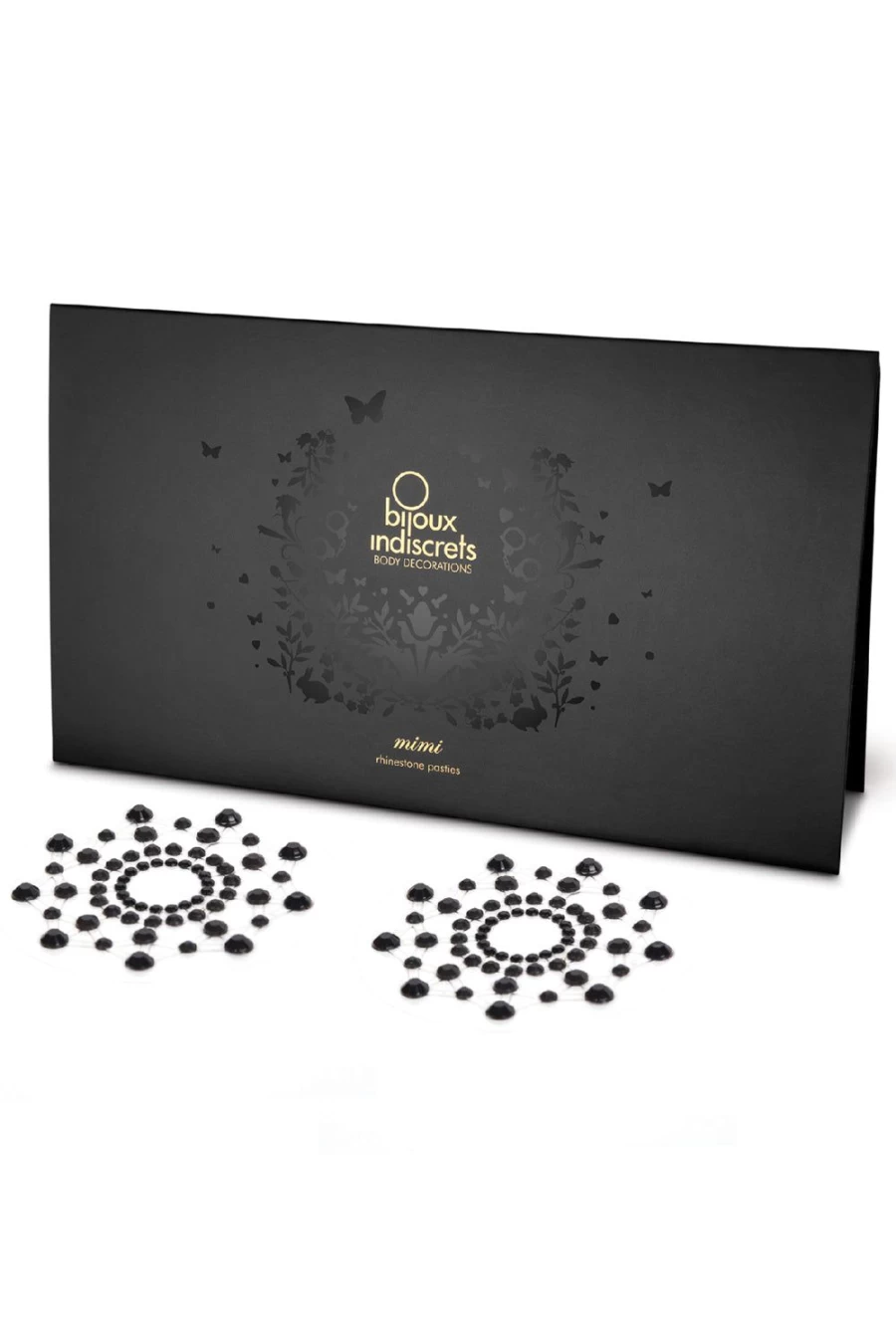 Bijoux Indiscrets Mimi Skin Jewellery - Elegant Black Body Jewelry for Stylish Accessories