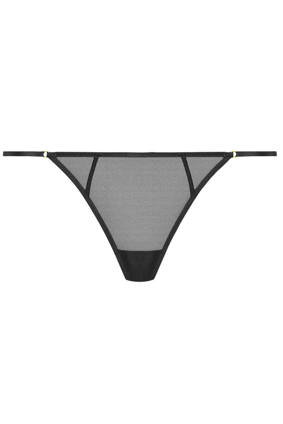 Maison Close L'Amoureuse Mini Thong in Black - Luxury Women's Underwear