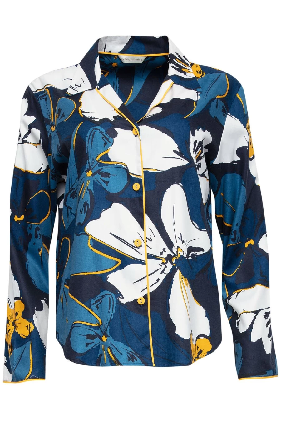 Cyberjammies Verity Floral Print Pyjama Top - Multi Colour Women's Sleepwear