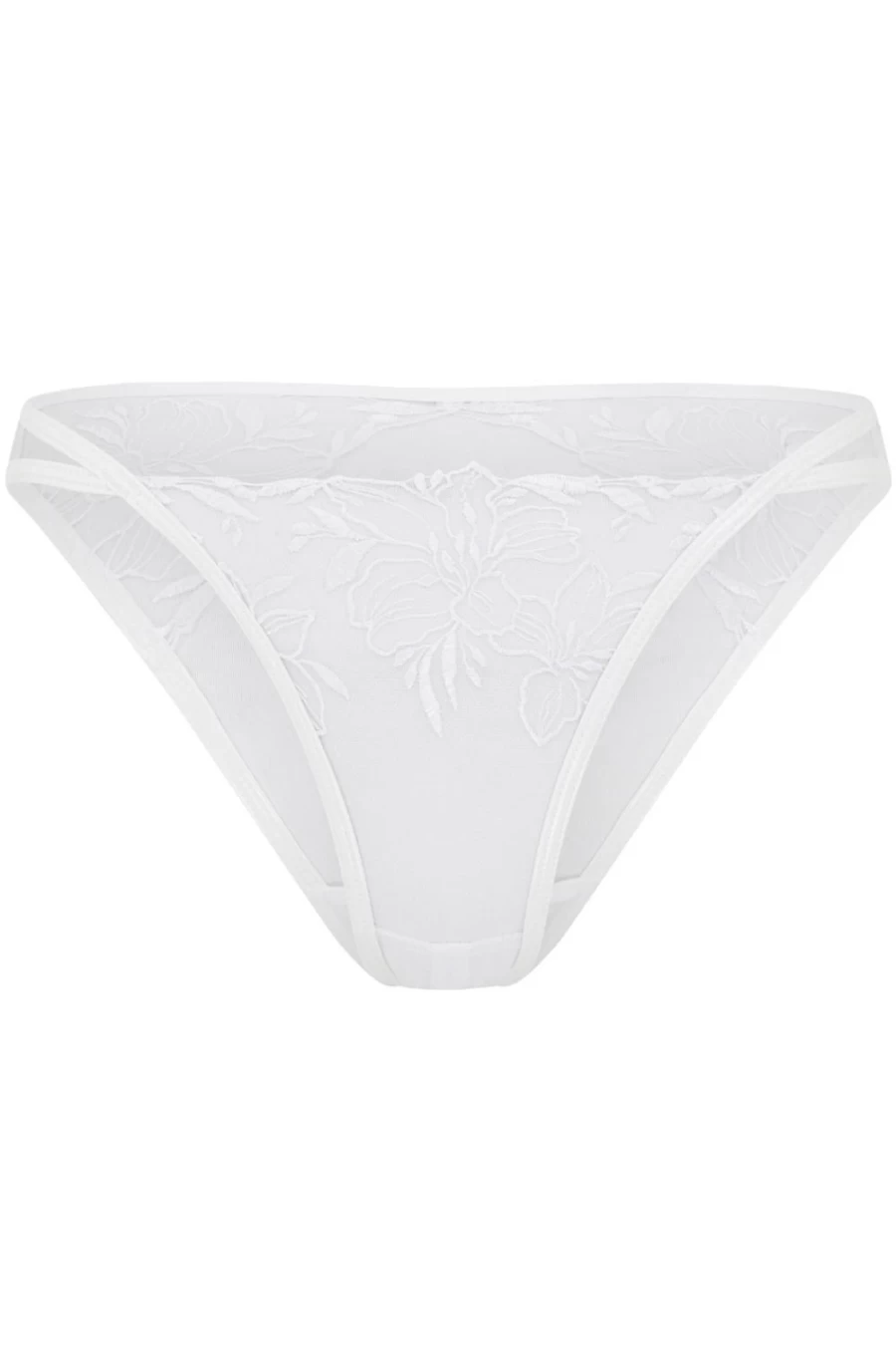 Agent Provocateur Ozella Ouvert Lingerie Set in White - Luxury Lace Bra & Panty