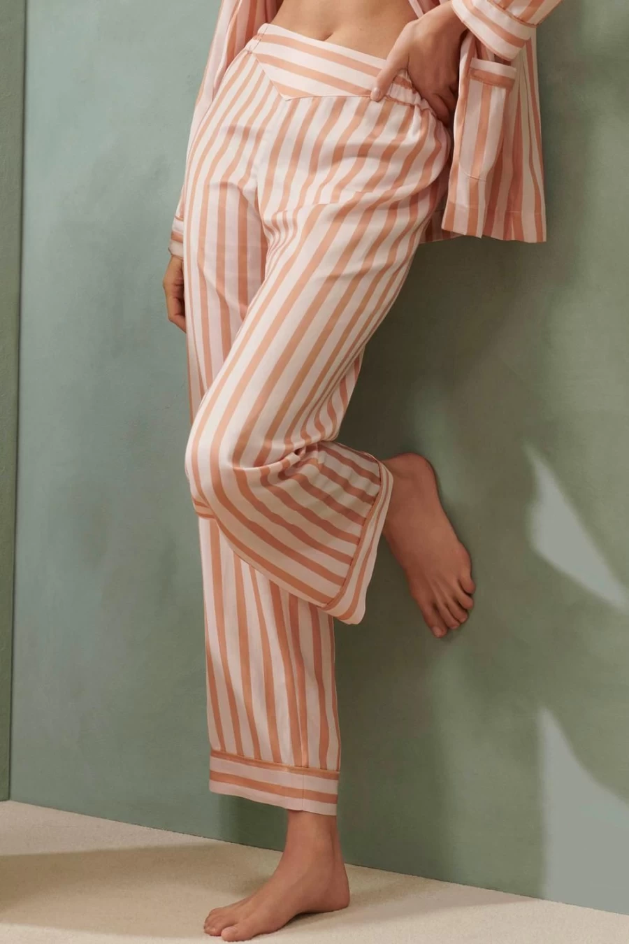 Simone Pérèle Caprice Pants in Peach Nights | Elegant Comfort & Style