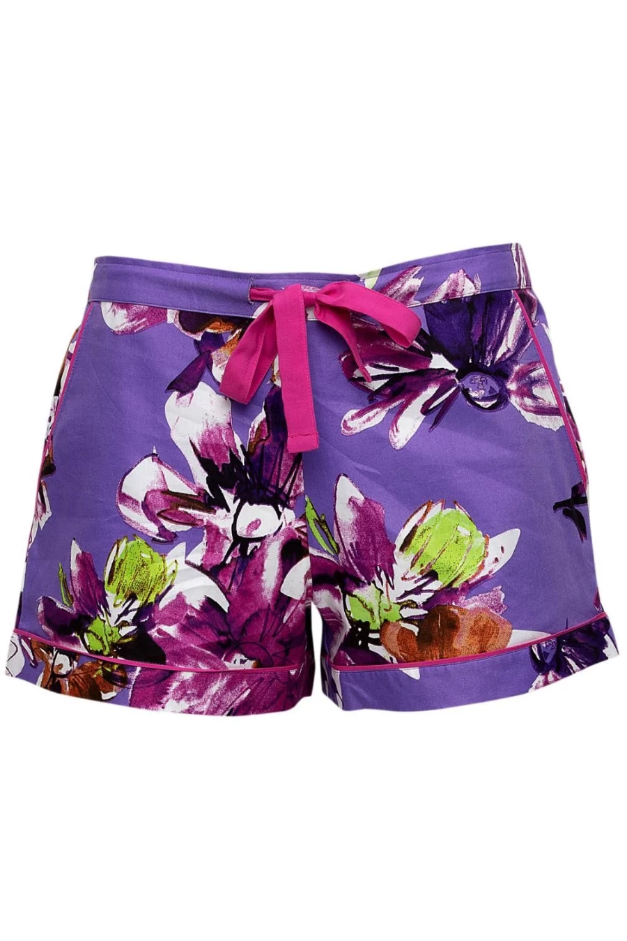 Cyberjammies Floral Print Shorts for Women - Multi Color Summer Fashion Shorts