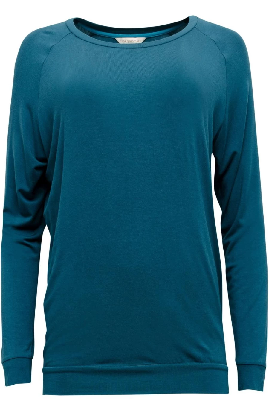 Cyberjammies Women's Teal Maple Long Sleeve Slouch Jersey Top