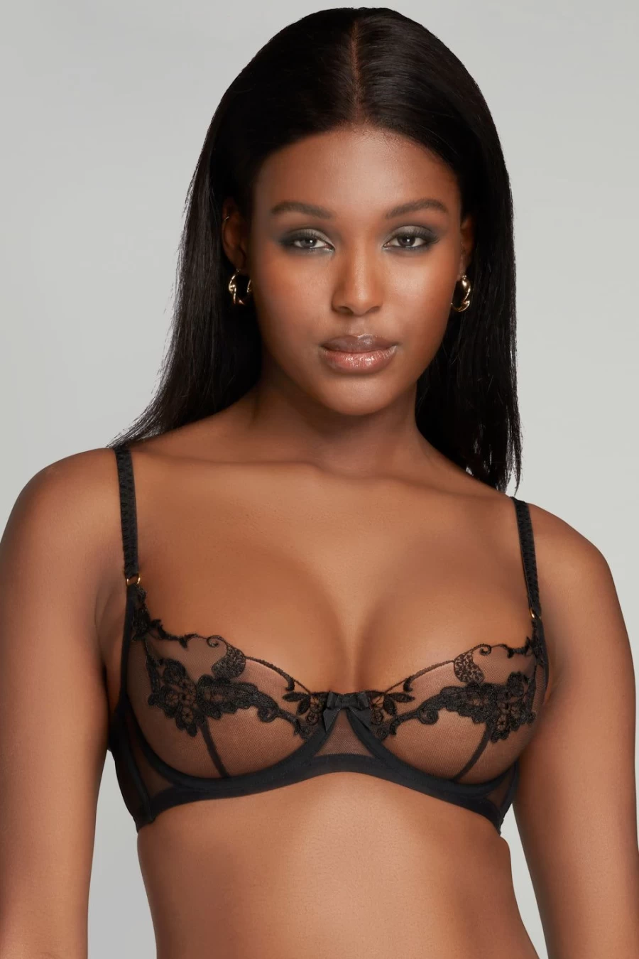 Agent Provocateur Mirabelle Underwired Bra in Black - Lace Lingerie for Women