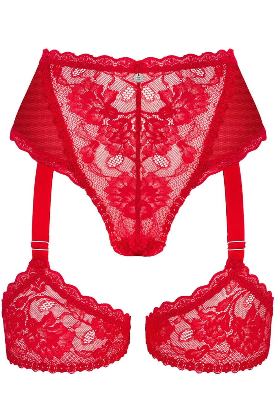 Obsessive Red Harness Brief - Belovya Style BDSM Underwear for Men & Women