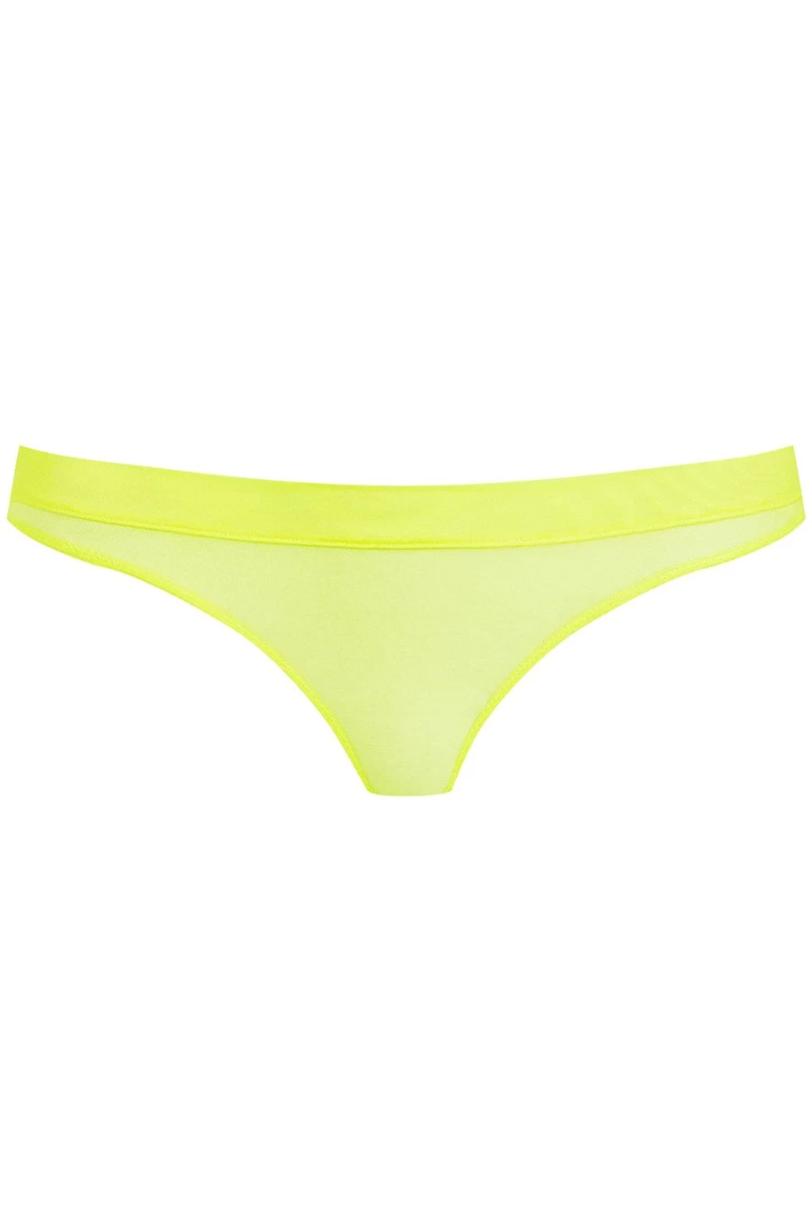 Maison Close Neon Yellow Corps A Corps Brief Lingerie