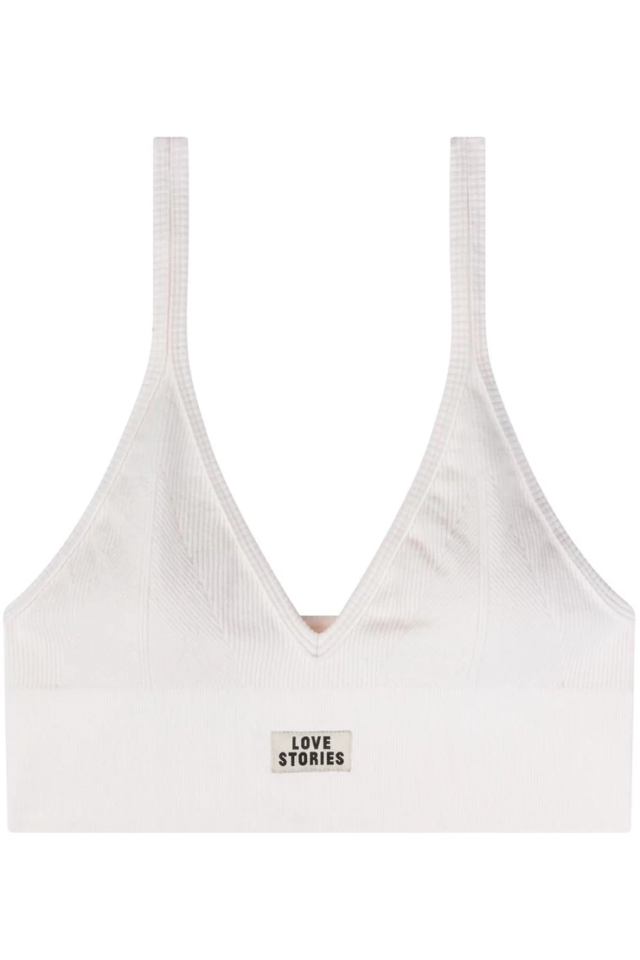 Love Stories Off White Posey Unpadded Bralette - Lace Bralette for Women