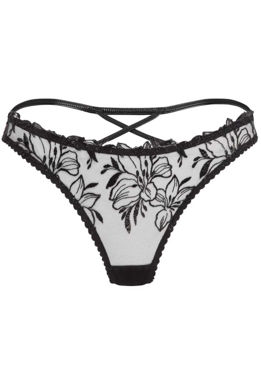Agent Provocateur Ozella Black Lingerie Brief - Seductive & Elegant Underwear