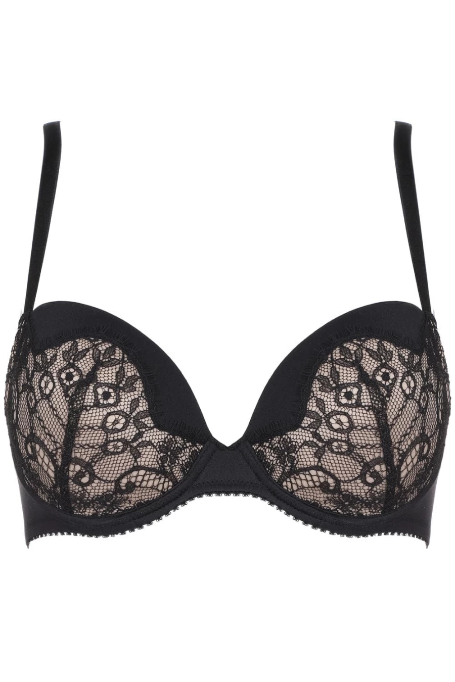 Jolidon Black Padded Bra for Women - Comfortable B-C Cup Lingerie