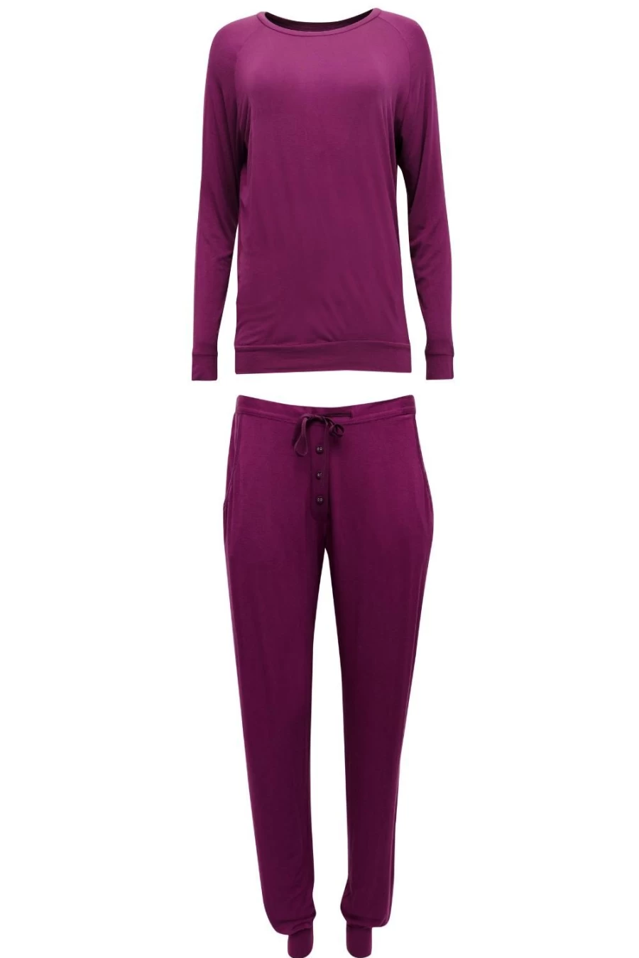 Cyberjammies Carina Jersey Long Sleeve Top and Pants Set - Comfortable Loungewear for Women