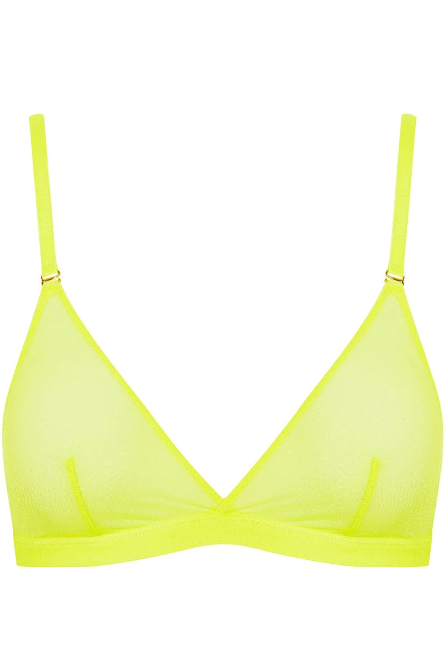 Maison Close Neon Yellow Triangle Bra - Corps A Cors Sexy Lingerie