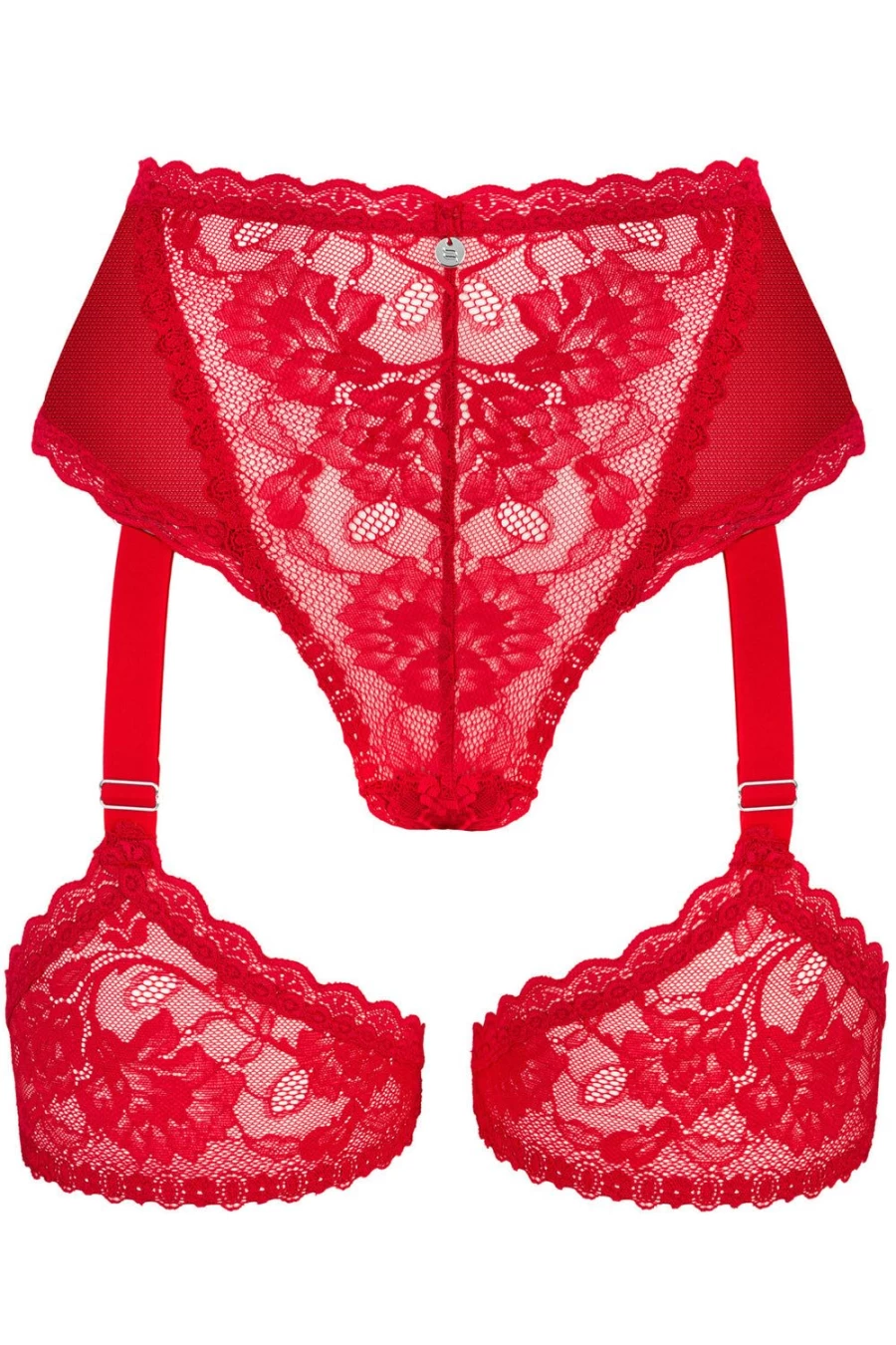 Obsessive Red Harness Brief - Belovya Style BDSM Underwear for Men